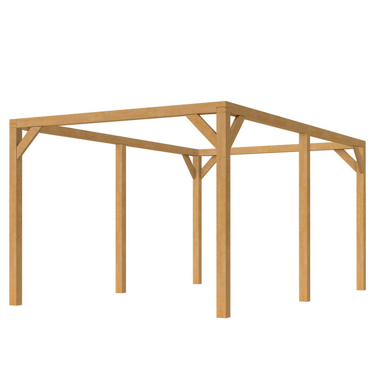 stam premie Draaien JWOODS DHZ Pergola 600x300 cm, Fijnbezaagd - Sierbestrating Jonk B.V.